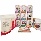 Hunde-Schnupperpaket 810g (1 Set mit verschiedenen Sorten / Flocken / Testpackungen)